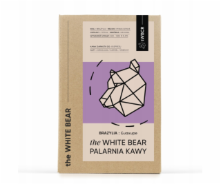 Turtle Coffee Bílý medvěd Brazílie Guaxupe A 1 kg kávovýc...