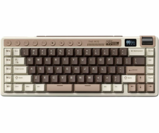 Royal Kludge Herní klávesnice RK M70 Mocha Gray, krémová,...