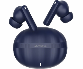 4smarts TWS Bluetooth sluchátka SkyBuds Pro ANC, tmavě modrá