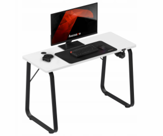 Zdesk Herní počítačový stůl Huzaro Hero 1.5 bílý 120 cm