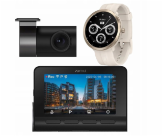 70mai A800S-1 + RC06 4K videorekordér + hodinky Maimo WT2...