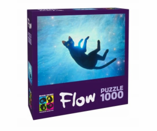 Granna 1000dílné puzzle Flow Černá kočka