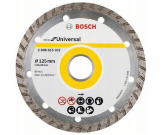 Bosch 10 KS DIAMANTOVÝCH KOTOUČŮ ECO TURBO 125 /22,23