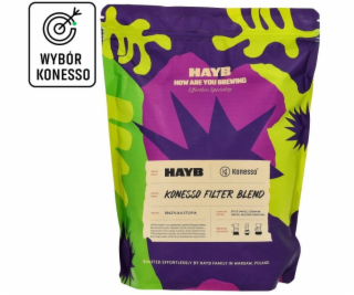 Quba Cafe HAYB Konesso filtrovaná kávová zrna 1kg