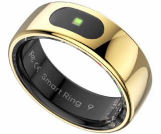 Powerton Smart RING PRO zlatý, měření stresu, tepová frek...