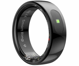 Powerton Smart RING PRO černý, měření stresu, tepová frek...