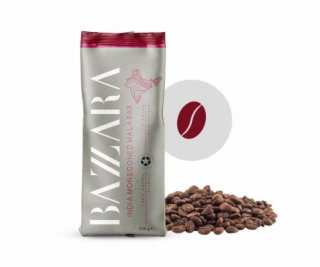Bazzara Kávová zrna ESPRESSO INDIA MONSOONED MALABAR 250 g