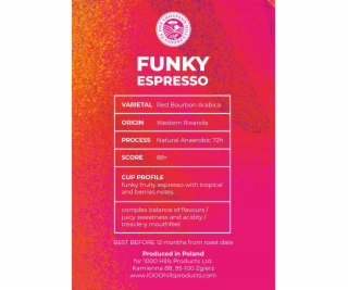 HAYB Kávová zrna RWANDA MUHABURA FUNKY ANAEROBNÍ ESPRESSO...