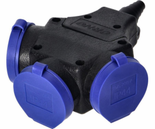 Orno Voděodolný rozbočovač 3x2P+Z, 16A, IP44 OR-AE-13209(...