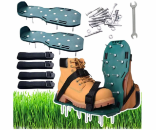 Lean Návleky na boty vertikutátoru s hroty na trávu LEAN