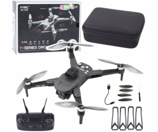 LeanToys Dron Y329 HD kamera WIFI LED světla aplikace čer...