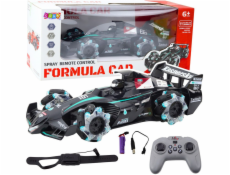LeanToys RC sportovní auto s kouřovým efektem 2.4G černé LEAN Toys