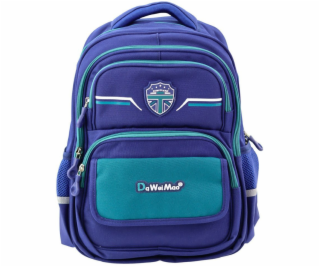 Lean Dětský školní batoh s hrudním popruhem, tmavě modrá,...