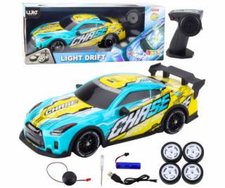 LeanToys RC dálkově ovládané sportovní auto s osvětlenou ...