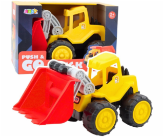 LeanToys Rypadlo-nakladač pro děti na písek stavební vozi...