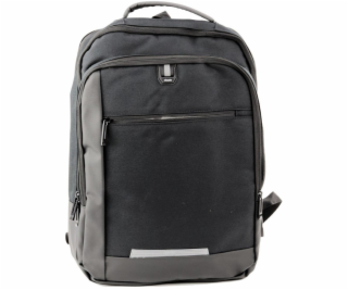 Lean Batoh na notebook s USB kabelkou, černý, 16 l, 45 cm...