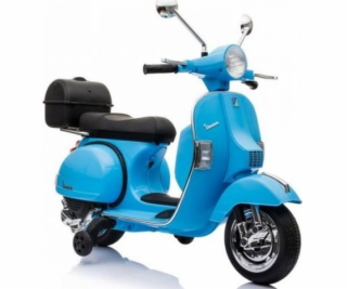 Lean Sport Bateriový skútr Vespa modrý