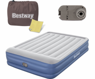 Bestway Dvojitá nafukovací matrace s vestavěným čerpadlem...