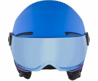 ZIMNÍ PŘILBA ALPINA ZUPO VISOR Q-LITE BLUE MATT 51-55