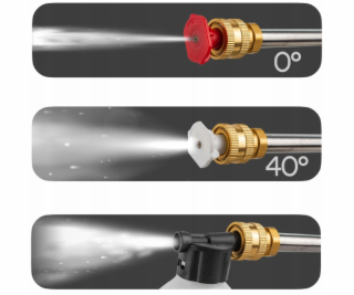 NoName Akumulátorový tlakový čistič 15 barů, 21 V, 1500 mAh