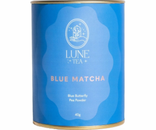 Lune Tea Čaj z květů motýlího hrachu Blue Matcha, 40 g
