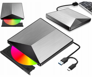 Zenwire DVD přehrávač Externí přenosná mechanika DVD CD R...