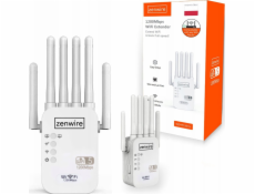 Zenwire Přístupový bod Zesilovač signálu WiFi opakovač 5 Venkovní opakovač Přístupový bod Zenwire WD-R1201U 1200 Mb/s