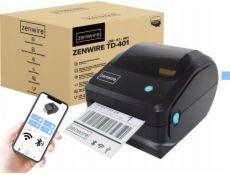 Zenwire Mini termotiskárna štítků, samolepicí, 100x150, USB, Bluetooth, Wifi, TD-401