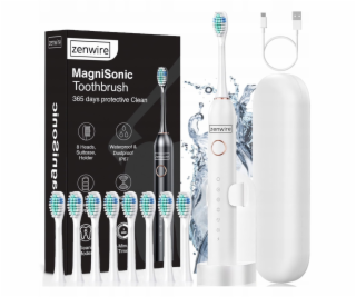Zenwire Sonický magnetický elektrický zubní kartáček pro ...