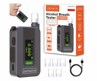 Zenwire Elektrochemický alkoholtester s umělou inteligenc...