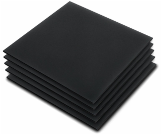 3DM Group Černé lité plexisklo - 3mm - 200x200mm - 5ks.