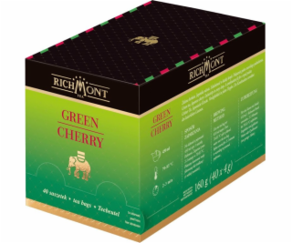 Richmont Zelený čaj Richmond Green Cherry 40x4g