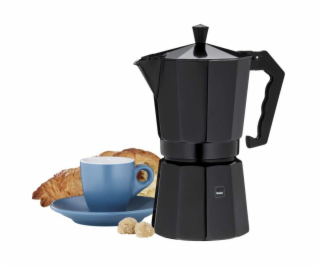 Konvice na espresso Italia 9 šálků černá KL-10555