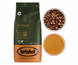 Coffeelab Bristot Rainforest černá káva zrna 1kg
