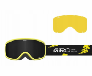 Giro Dětské zimní brýle GIRO BUSTER YELLOW BOLTS (OTG) (v...