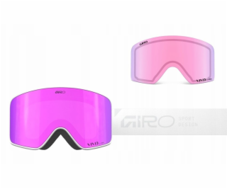 Giro Zimní brýle METHOD WHITE STACKED (válcové) (barevné ...