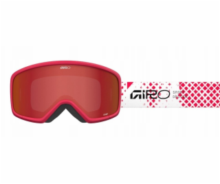 Giro Dětské zimní brýle GIRO STOMP RED FENCE (OTG) (válco...
