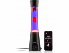 InnovaGoods Stolní lampa LÁVOVÁ LAMPA S REPRODUKTOREM Maglamp ČERNÁ