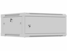 Lanberg Cabinet MONTÁŽNÍ RACKOVÁ SKŘÍŇ NÁSTĚNNÁ 19 4U 600X600 ŠEDÉ KOVOVÉ DVEŘE (PLOCHÉ BALENÍ)