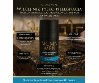 NoName SIGMA MEN_Day Booster denní krém na obličej 50ml