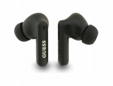 Guess Sluchátka TWS ENC 4G Classic Metal Logo černá
