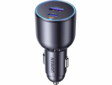 Ugreen Nabíječka Nabíječka do auta Ugreen EC701, USB + USB-C, 63W (černá)