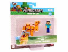 MINECRAFT S2 3D WIND-UP TOY - STEVE & CAMEL