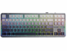 Aula Klávesnice F87 SpaceCrystal Switch (AUF87-GG-SC-E)