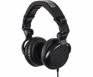 Reloop Sluchátka RH-2500 s drátovou hlavovou páskou, černá