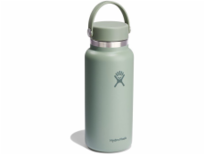 Hydro Flask HF-láhev 32 oz s širokým hrdlem a flexibilním víčkem, agáve