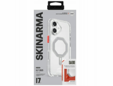 SKINARMA Pouzdro Saido pro iPhone 17 s magnetickým nabíjením, průhledné