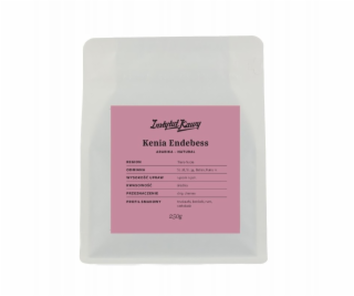 Coffee Plant Filtrovaná kávová zrna Endebess z Kenyi, 250 g