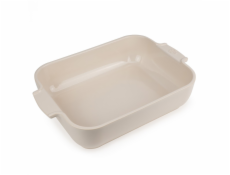 Peugeot APPOLIA Obdélníkový talíř 36 cm ecru