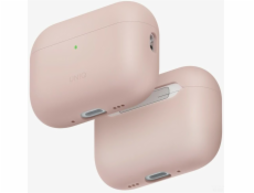 Uniq Lino - silikonový kryt pro AirPods Pro 3 růžový